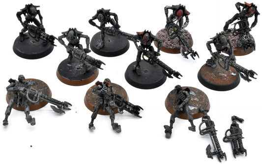 NECRONS 10 Necron Warriors (5 Flayers 5 Reapers) #2 Warhammer 40K