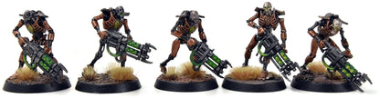 NECRONS 10 Warriors #4 WELL PAINTED Warhammer 40K 4954