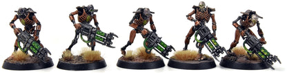 NECRONS 10 Warriors #4 WELL PAINTED Warhammer 40K 4954