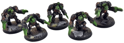 SPACE MARINES 5 Terminators with Lightning Claws #1 WELL PAINTED 40K