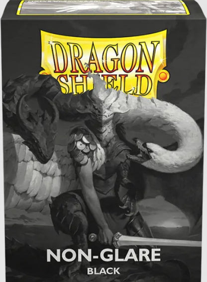 Dragon Shield Sleeves Matte Black V2 Non-glare