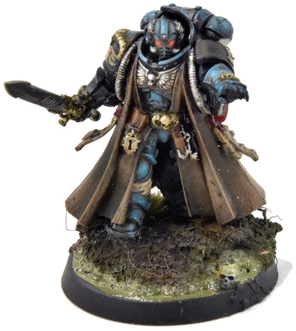 SPACE MARINES Primaris Librarian #1 PRO PAINTED Warhammer 40K iron hands