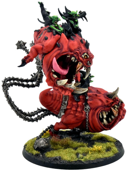 GLOOMSPITE GITZ Mangler Squigs #1 COMMISSION PRO PAINTED Warhammer Sigmar 0686