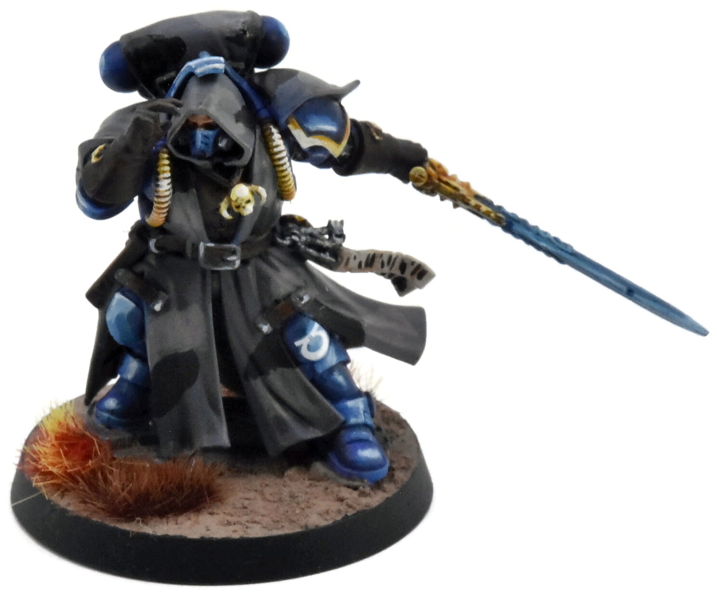 SPACE MARINES Primaris Librarian In Phobos Armour #1 WELL PAINTED Warhammer 40K 1352