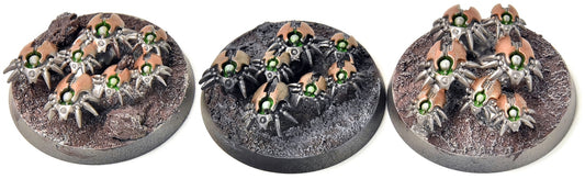 NECRONS 3 Canoptek Scarab Swarms #4 WELL PAINTED Warhammer 40K