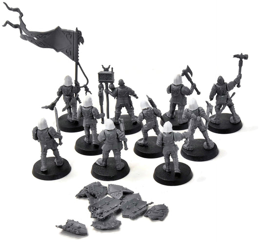 CITIES OF SIGMAR 10 Freeguild Steelhelms #2 Sigmar custom heads