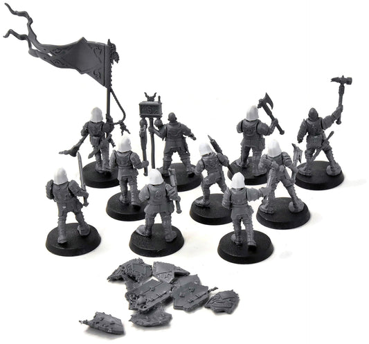 CITIES OF SIGMAR 10 Freeguild Steelhelms #2 Sigmar custom heads