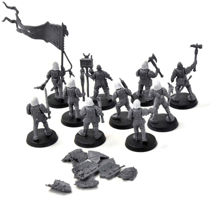 CITIES OF SIGMAR 10 Freeguild Steelhelms #2 Sigmar custom heads