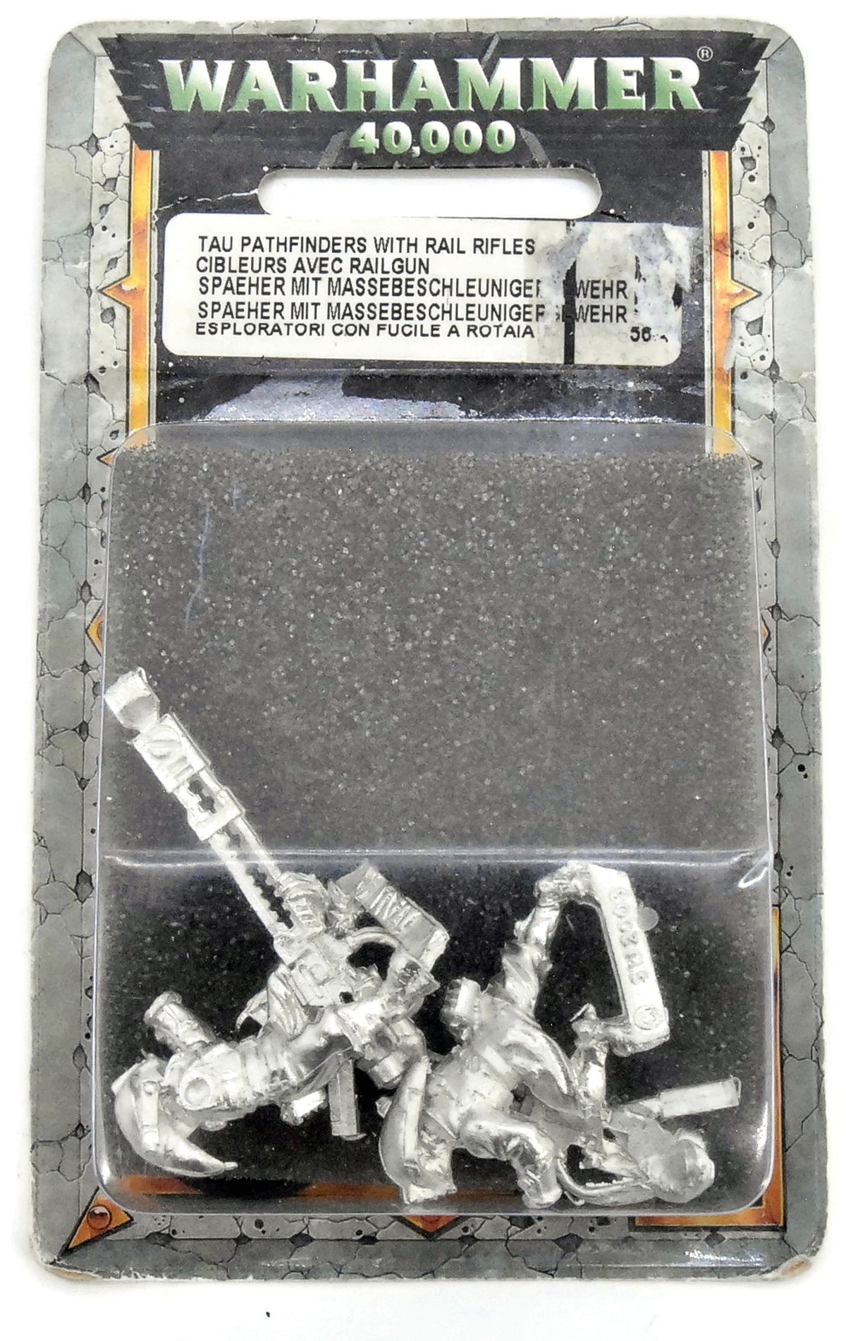 TAU EMPIRE Pathfinders With Rail Rifles #1 METAL 40K CANADA ONLY