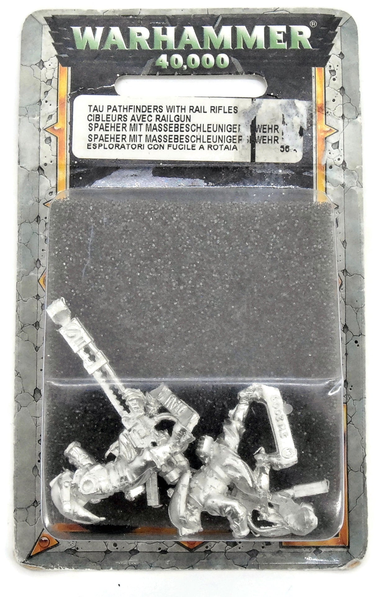 TAU EMPIRE Pathfinders With Rail Rifles #1 METAL 40K CANADA ONLY