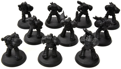 HORUS HERESY 10 Night Lords Tactical Marines #1 Forge World Upgrades 30K