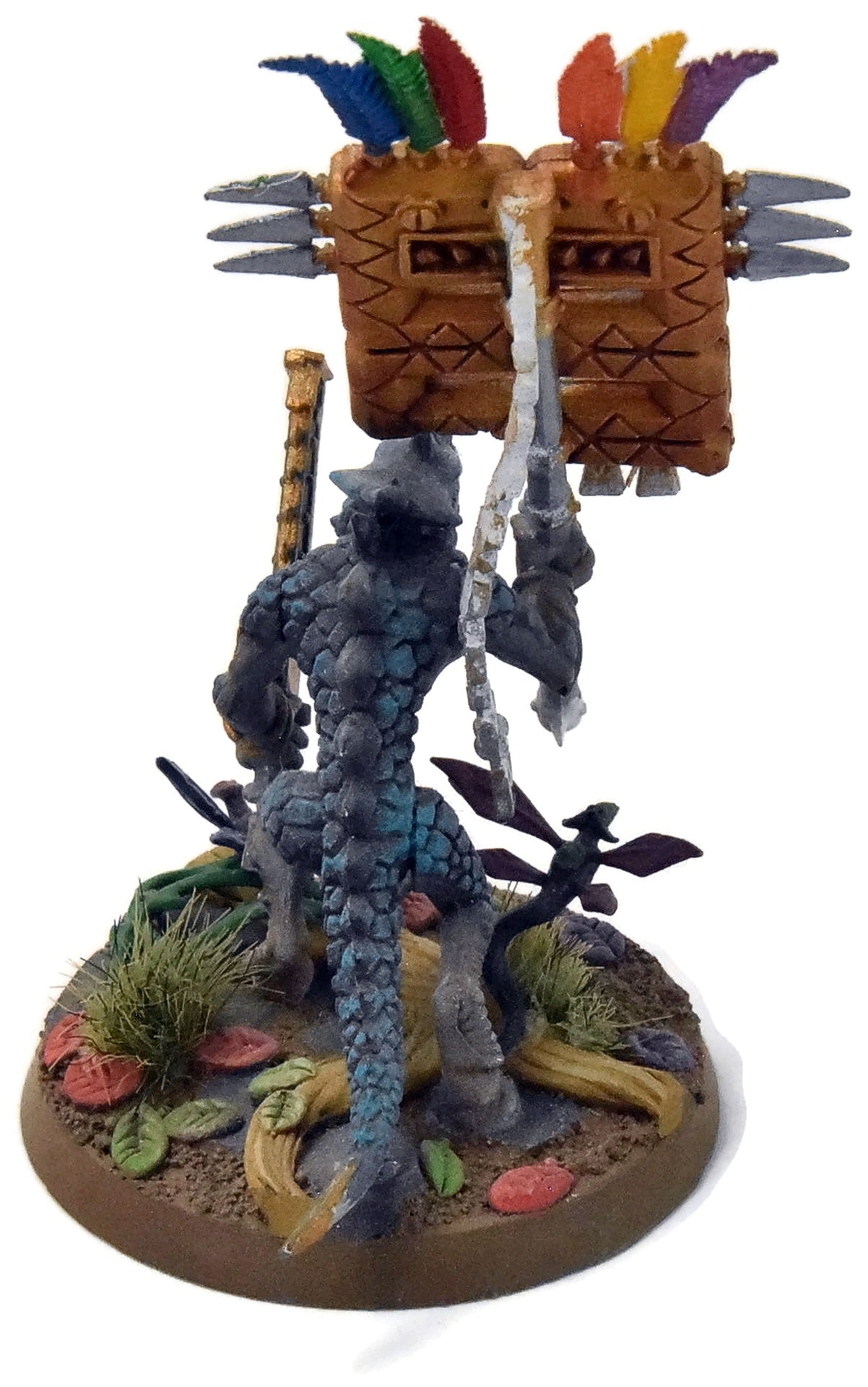 SERAPHON Saurus Astrolith Bearer #1 Converted Sigmar