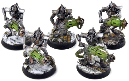 NECRONS 5 Immortals #1 WELL PAINTED Warhammer 40K 4970