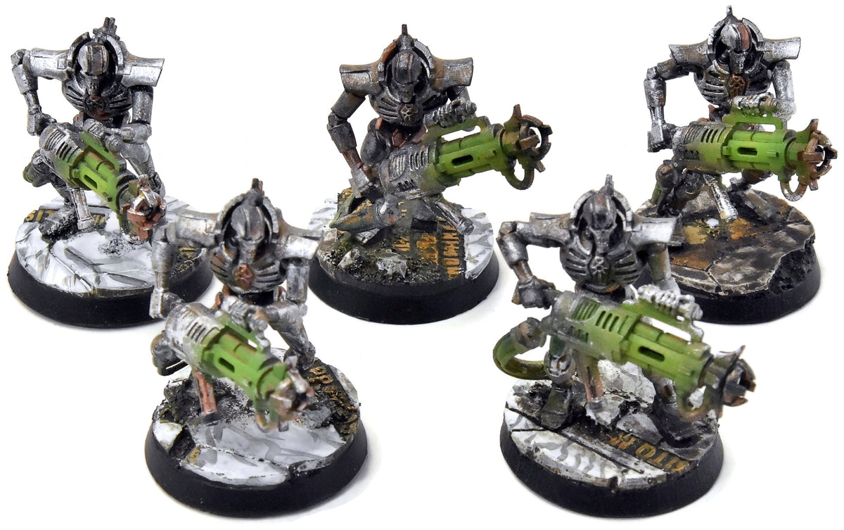 NECRONS 5 Immortals #1 WELL PAINTED Warhammer 40K