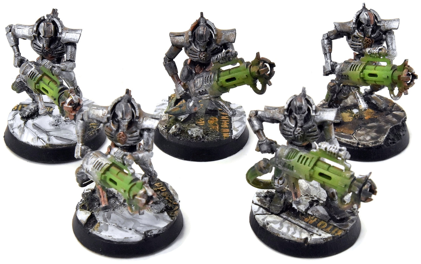 NECRONS 5 Immortals #1 WELL PAINTED Warhammer 40K