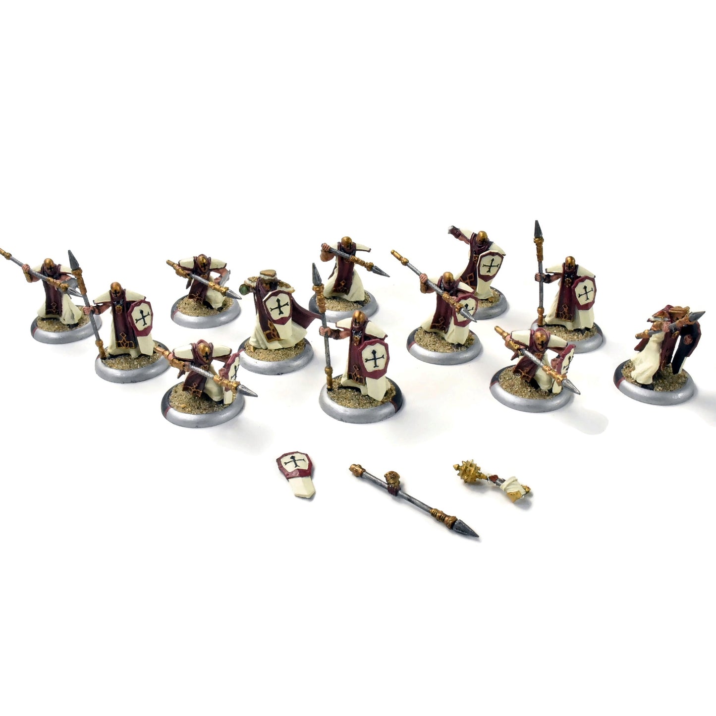 WARMACHINE 12 Temple Flameguard METAL #1 Protectorate of Menoth