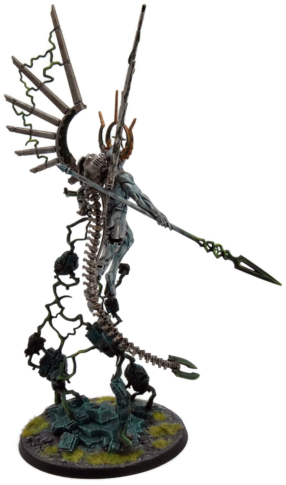 NECRONS Ctan Shard of the Void Dragon COMMISSION PRO PAINTED Warhammer 40K CTAN 0106