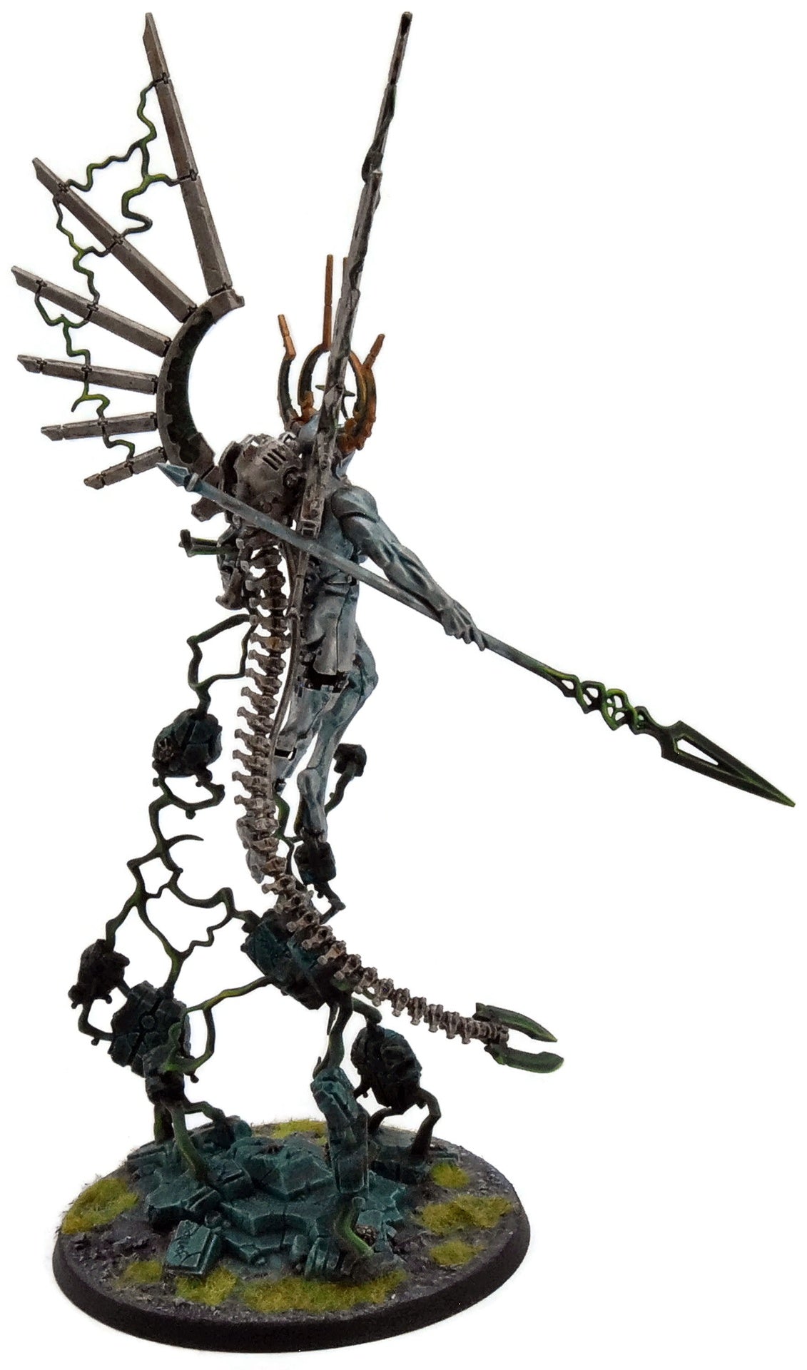 NECRONS Ctan Shard of the Void Dragon COMMISSION PRO PAINTED Warhammer 40K CTAN 0106