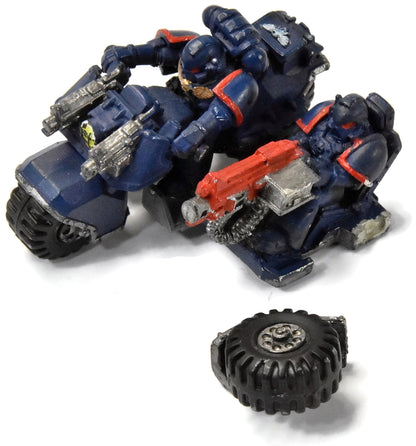SPACE MARINES Attack Bike #1 METAL Warhammer 40K