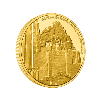 AGORO LOTR Middle Earth - Helms Deep 2022 1/4 oz Gold