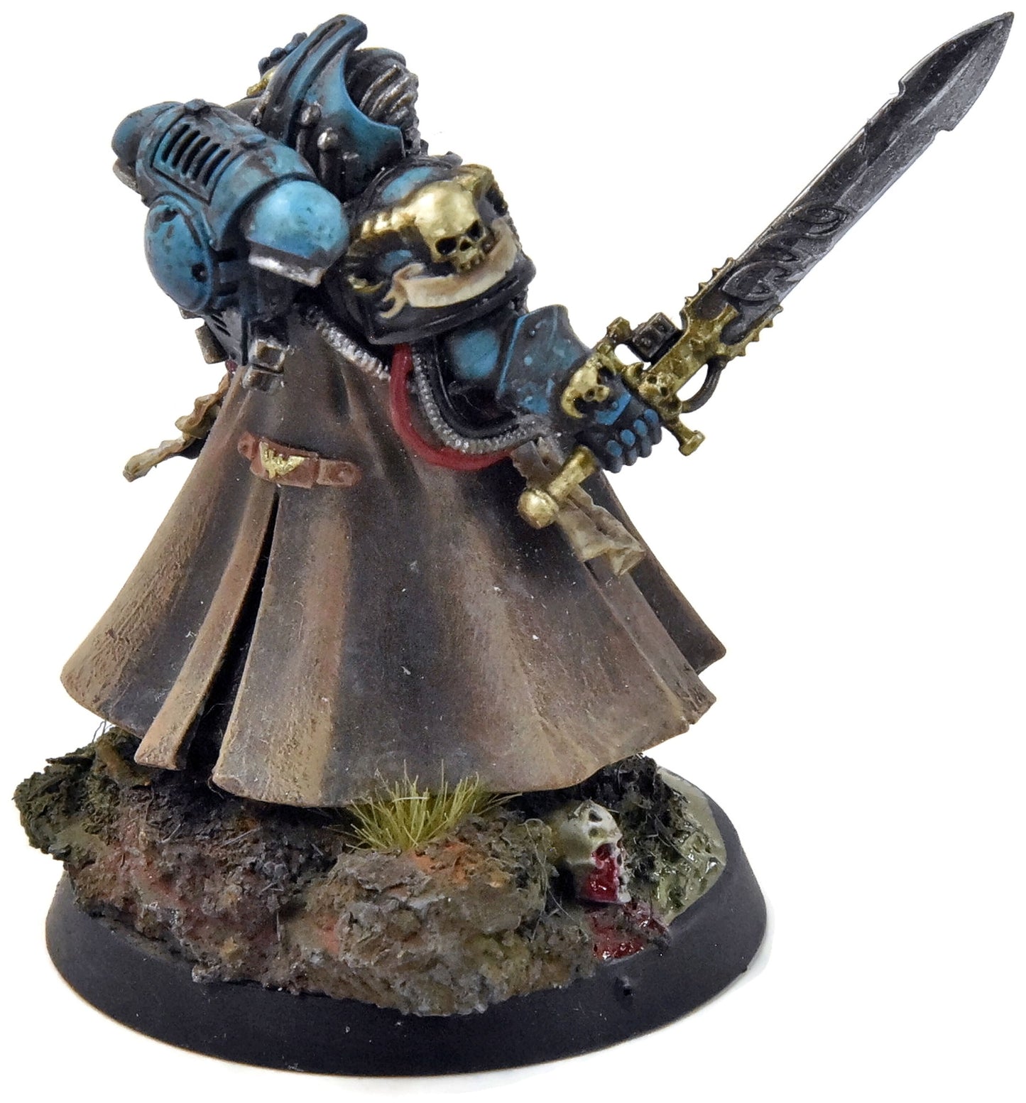 SPACE MARINES Primaris Librarian #1 PRO PAINTED Warhammer 40K iron hands