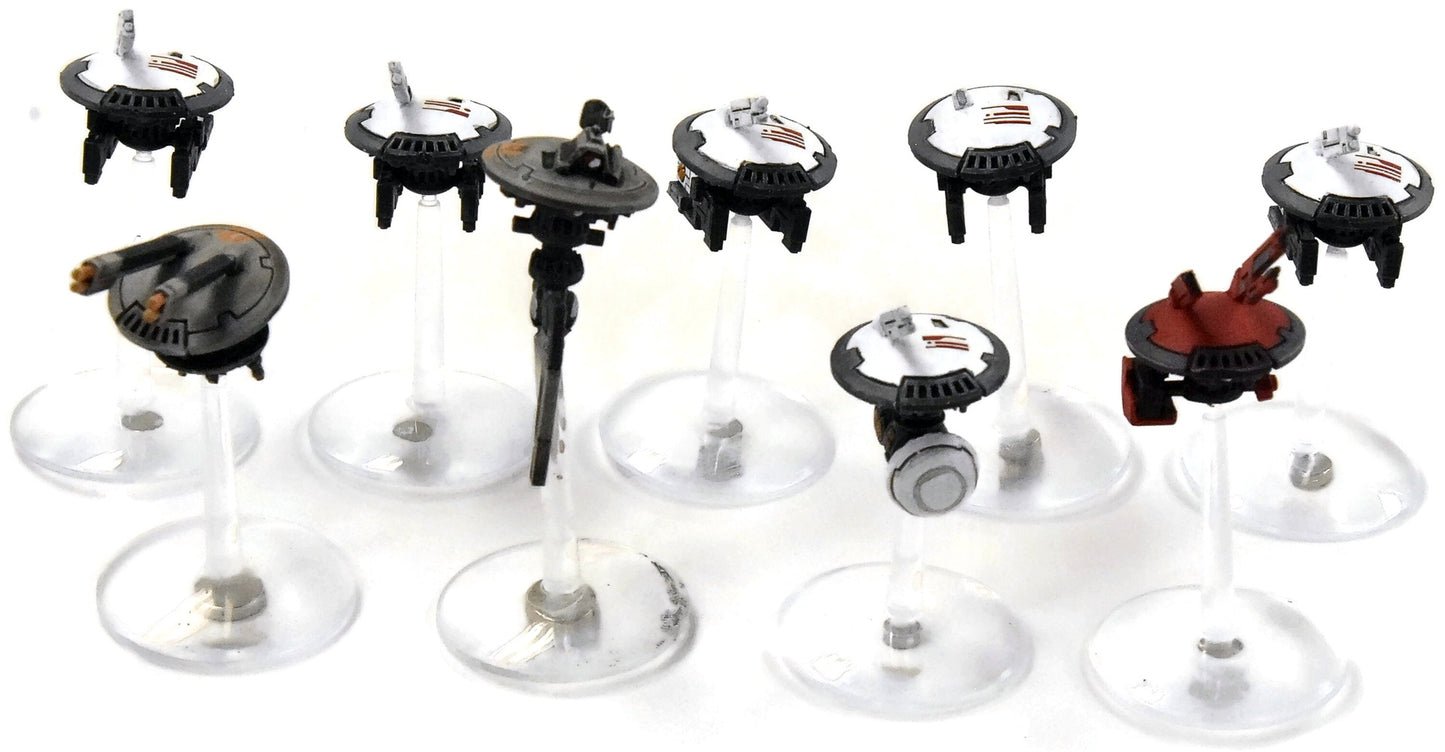 TAU EMPIRE 9 Drone #3 Peint par un professionnel Warhammer 40K