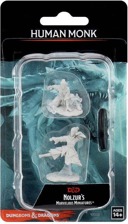 D&D Unpainted Minis Wv11 Female Human Monk