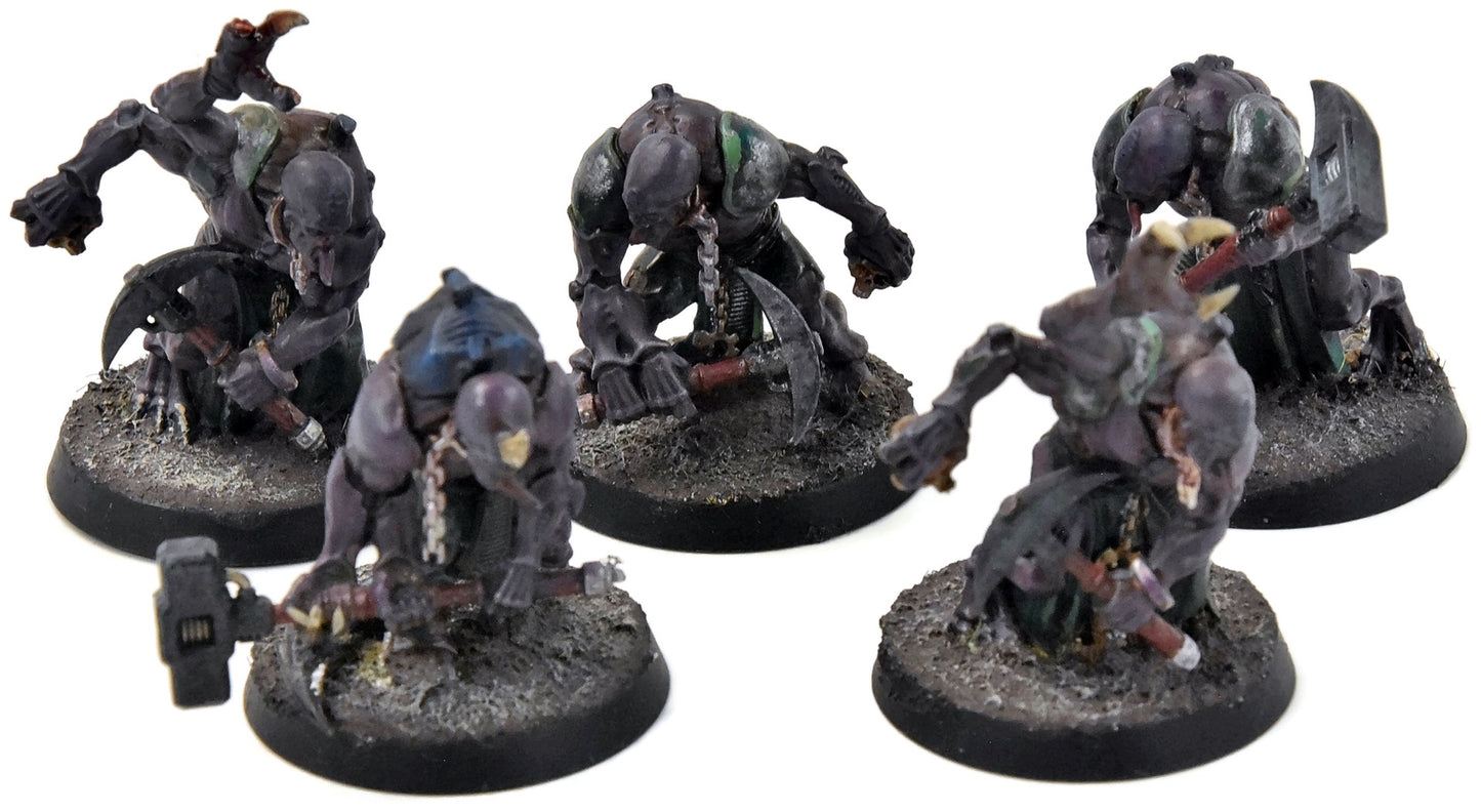GENESTEALER CULTS 5 Aberrants #1 WELL PAINTED Warhammer 40K