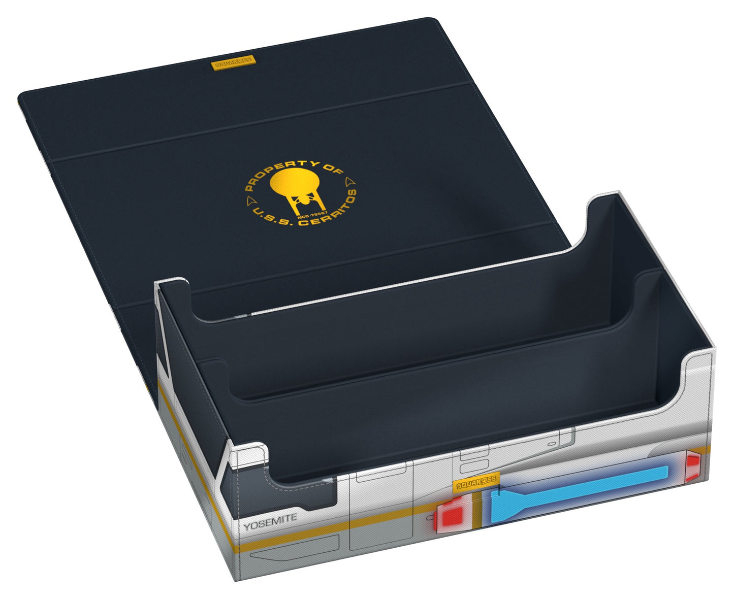 Squaroes Paramount Star Trek Lower Decks Wv1 Collector's Case Shuttlecraft Yosemite