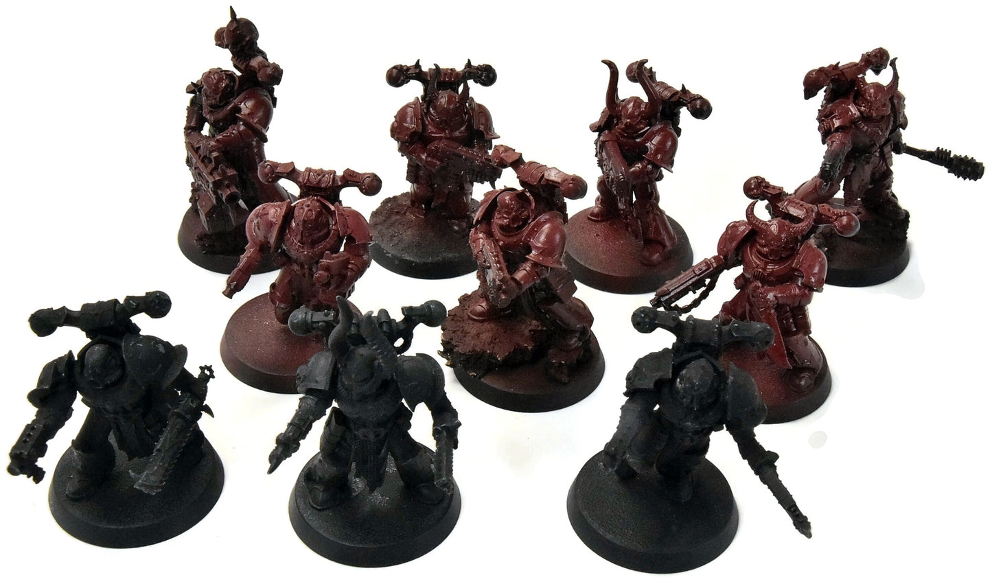 CHAOS SPACE MARINES 10 Chaos Space Marines #2 Warhammer 40K