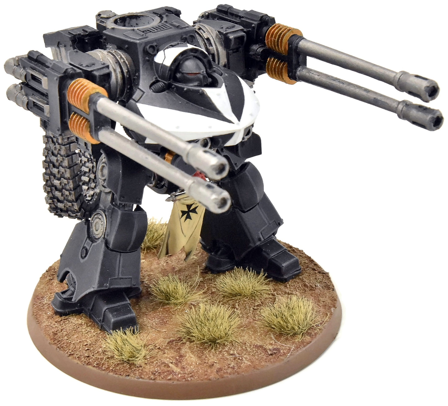 SPACE MARINES Deredeo Dreadnought WELL PAINTED #1 Black Templars 40K