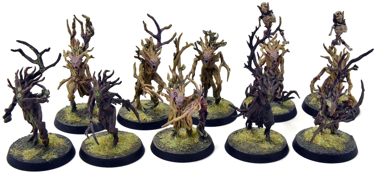 SYLVANETH 10 Dryads #4 WELL PAINTED Sigmar