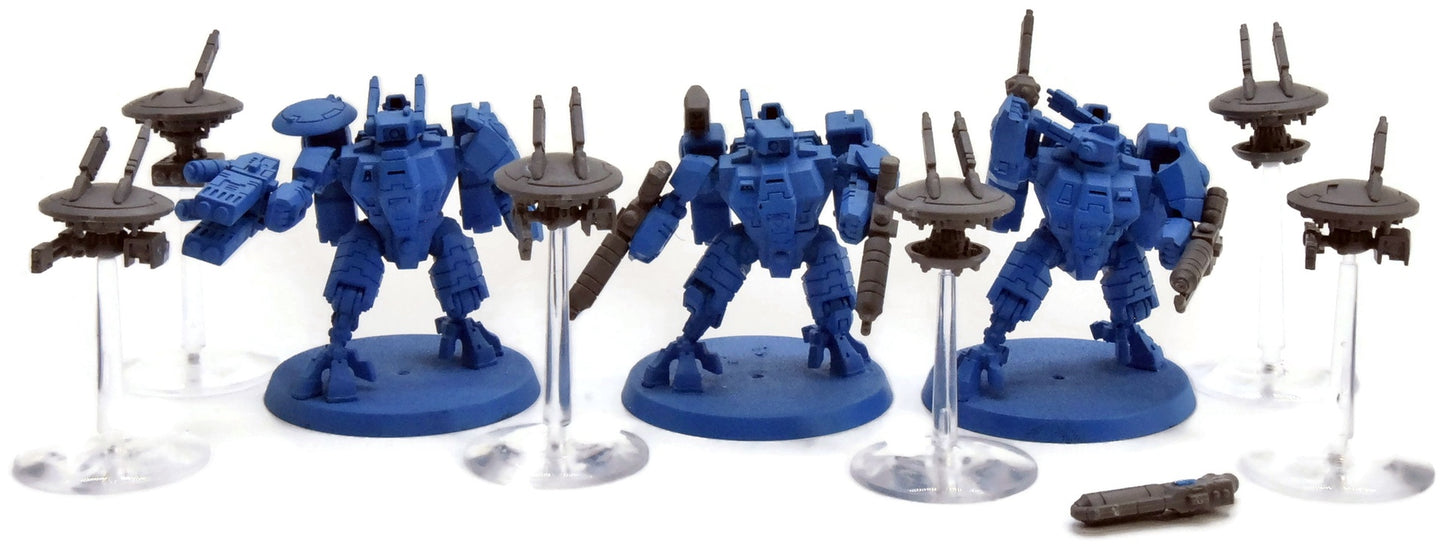 TAU EMPIRE 3 Crisis Battlesuits #4 Warhammer 40K