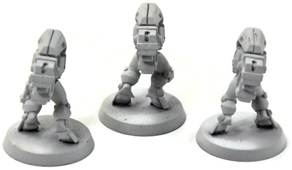 TAU EMPIRE 3 Stealth Battlesuits #1 missing arms Warhammer 40K