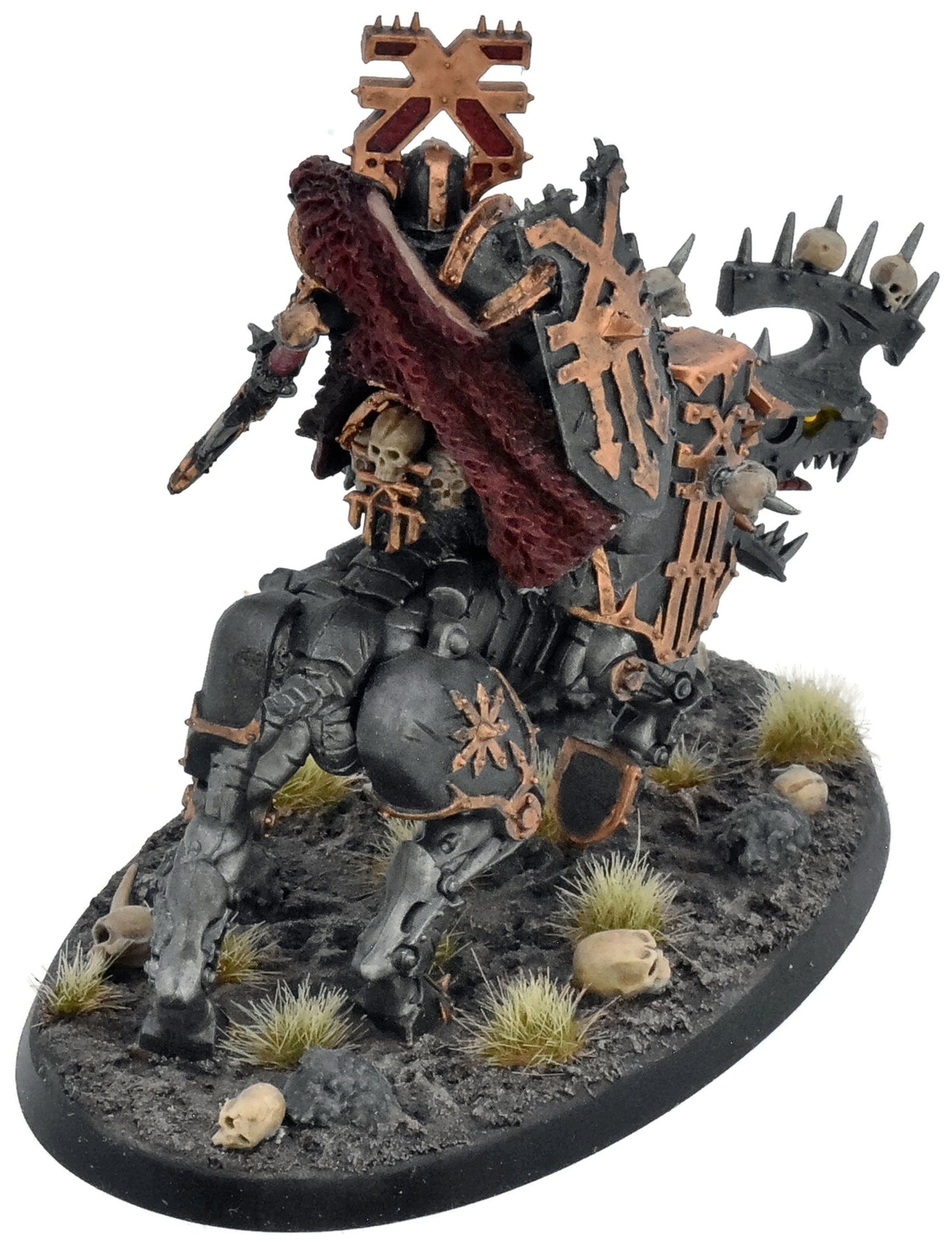 BLADES OF KHORNE Lord Of Khorne On Juggernaut #1 METAL Warhammer Sigmar