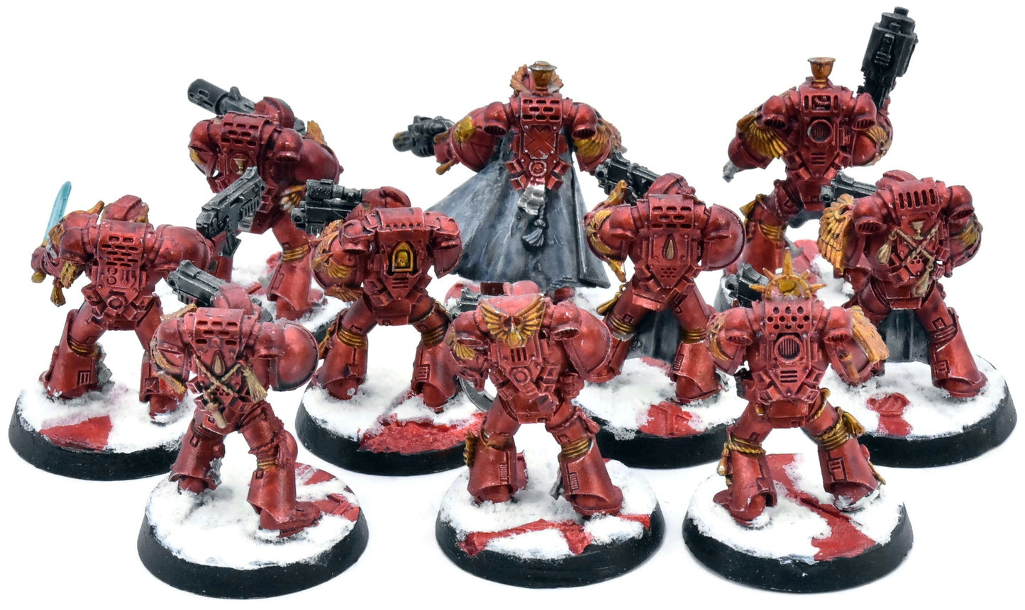 BLOOD ANGELS 10 Tactical Marines #1 Warhammer 40K