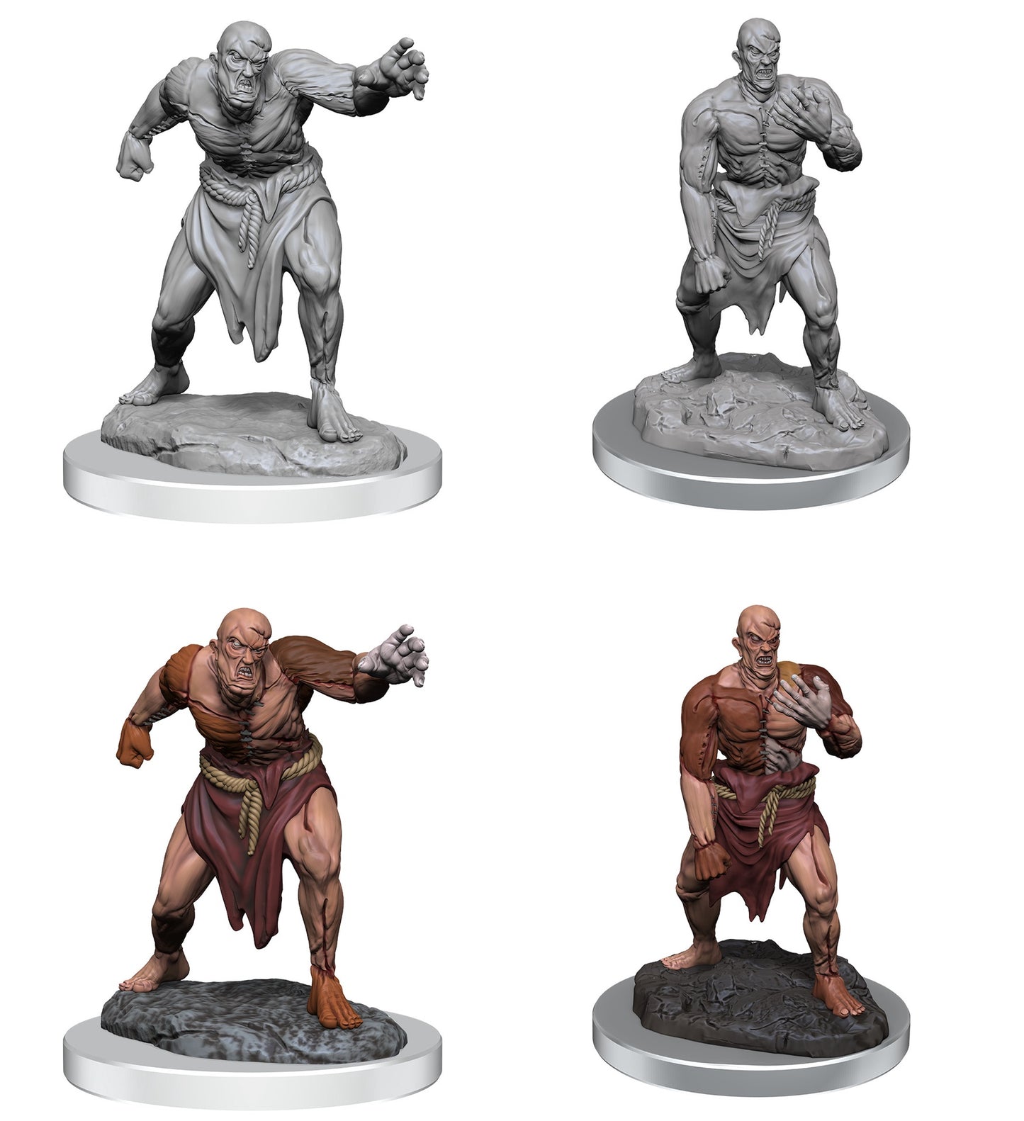 D&d Unpainted Minis Wv17 Flesh Golems