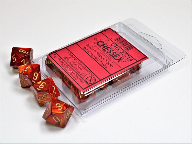 Scarab 10D10 Scarlet/Gold (CHX27214)