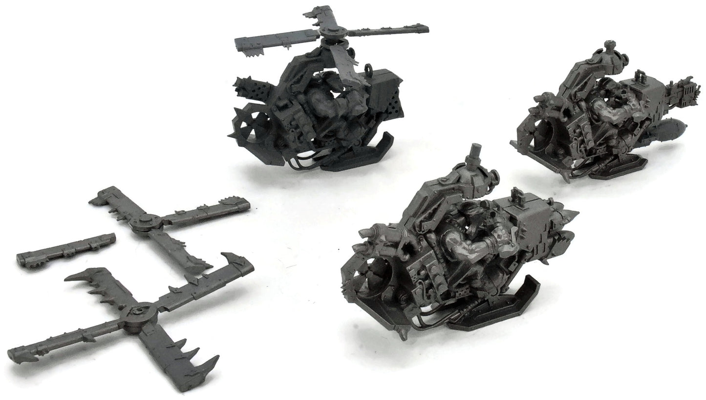 ORKS 3 Deffkoptas #1 Warhammer 40K Old Sculpt