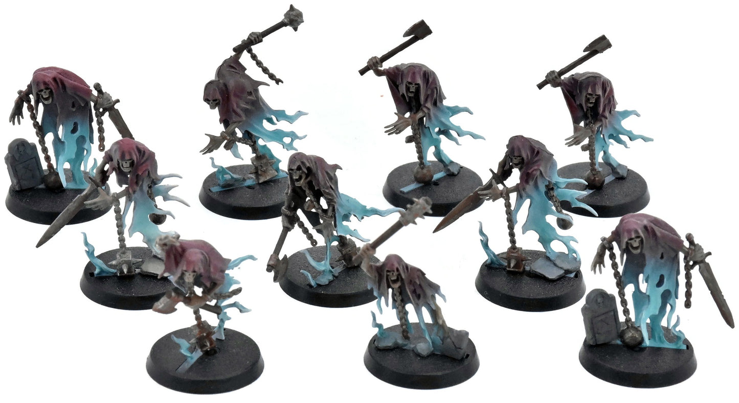 NIGHTHAUNT 10 Chainrasps #2 WELL PAINTED Warhammer Sigmar