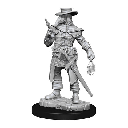 Wizkids Unpainted Minis Wv15 Plague Doctor/Cultist