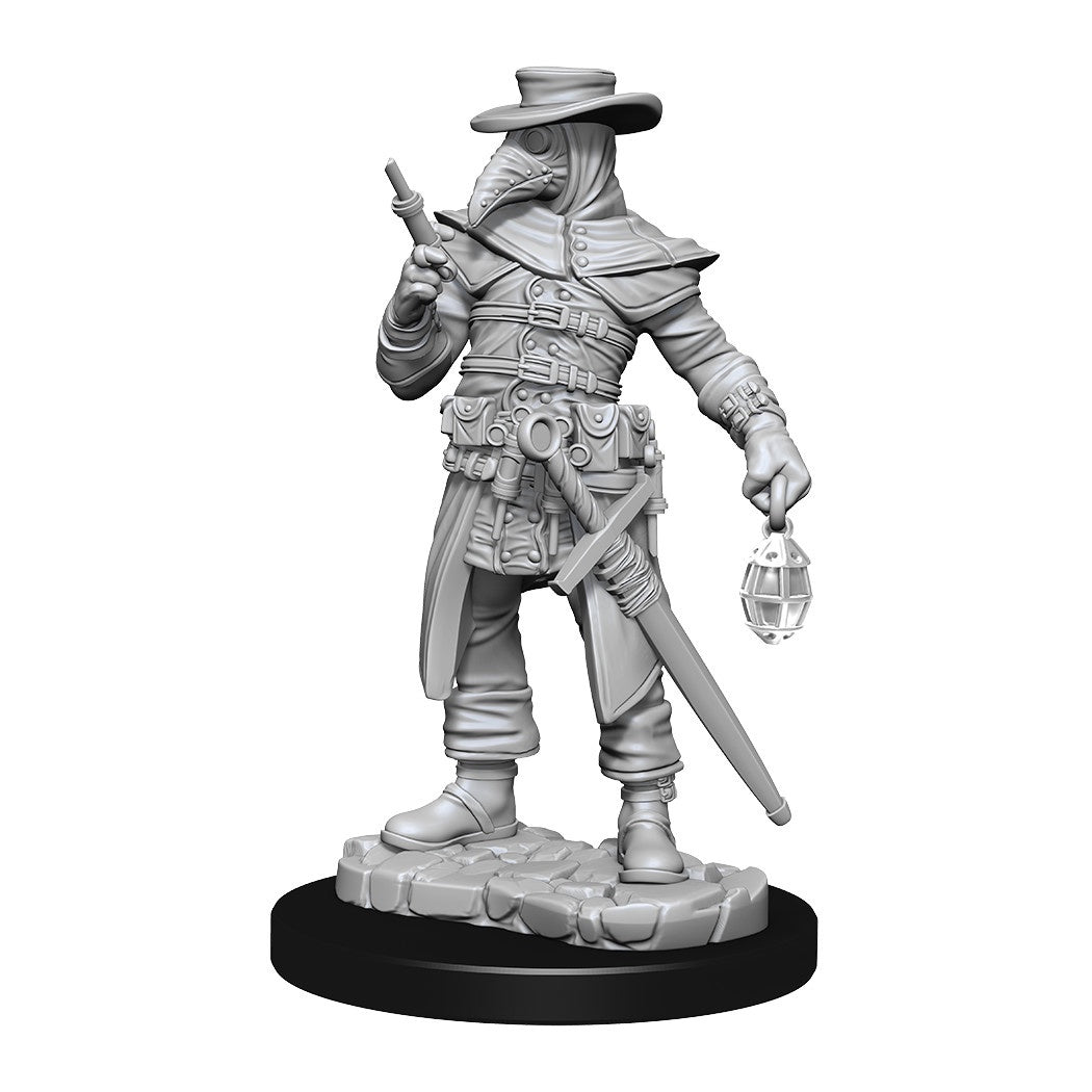 Wizkids Unpainted Minis Wv15 Plague Doctor/Cultist