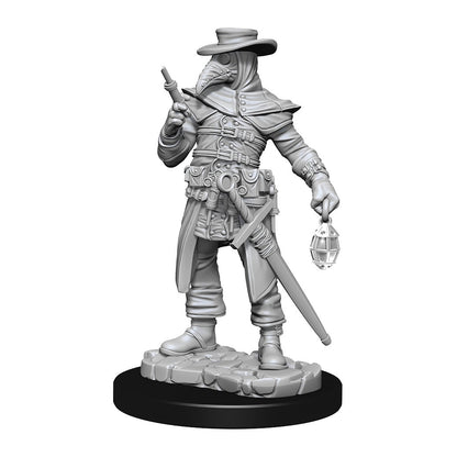 Wizkids Unpainted Minis Wv15 Plague Doctor/Cultist