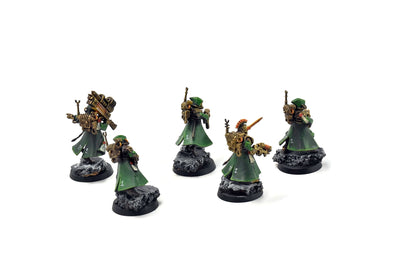 ADEPTUS MECHANICUS 5 Skitarii Vanguard #1 WELL PAINTED Warhammer 40k
