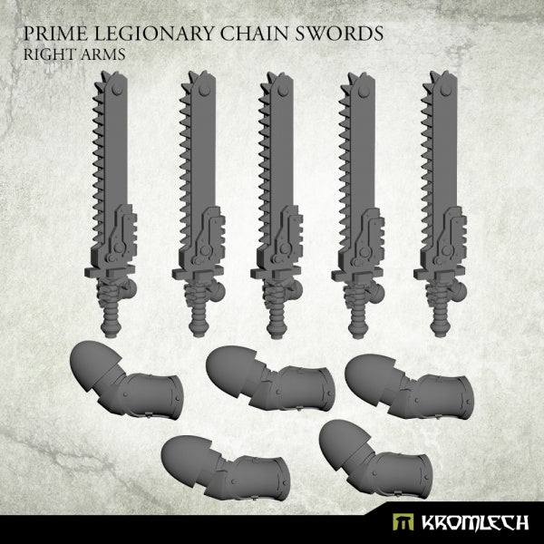 Prime Legionaries CCW Arms - Chain Swords[right] (5) (KRCB267)