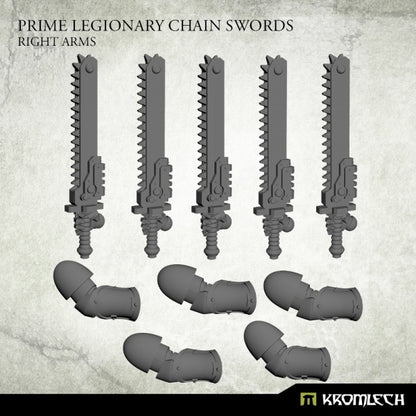 Prime Legionaries CCW Arms - Chain Swords[right] (5) (KRCB267)