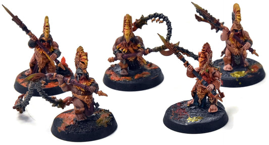 FYRESLAYERS 5 Hearthguard Berzerkers #1 WELL PAINTED Sigmar