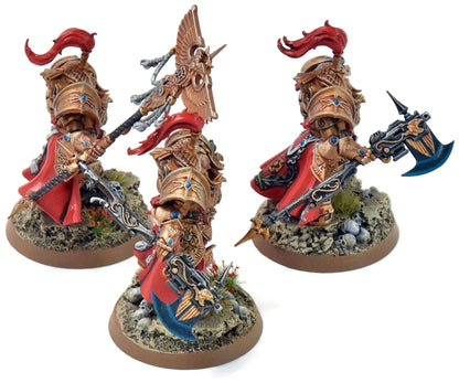 ADEPTUS CUSTODES 2 Allarus Custodians And Vexilus Praetor #3 PRO PAINTED 40K