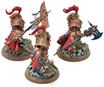 ADEPTUS CUSTODES 2 Allarus Custodians And Vexilus Praetor #3 PRO PAINTED 40K