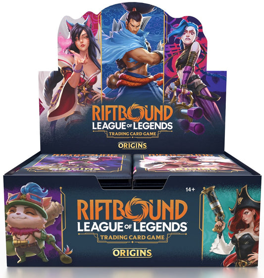 Riftbound League Of Legends TCG Origins Booster Display (EN) (PRE ORDER)